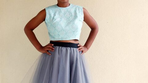 Image for How To Sew A Crop Top With Free Pattern