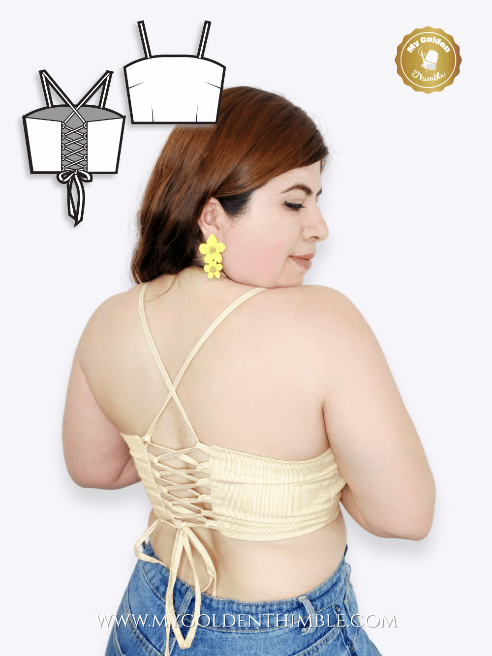 Crop top sewing pattern