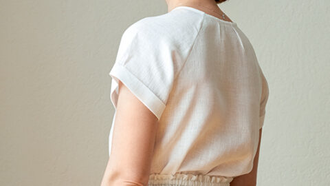 Image for Chelsea Linen Raglan Tee Tutorial and Free Pattern