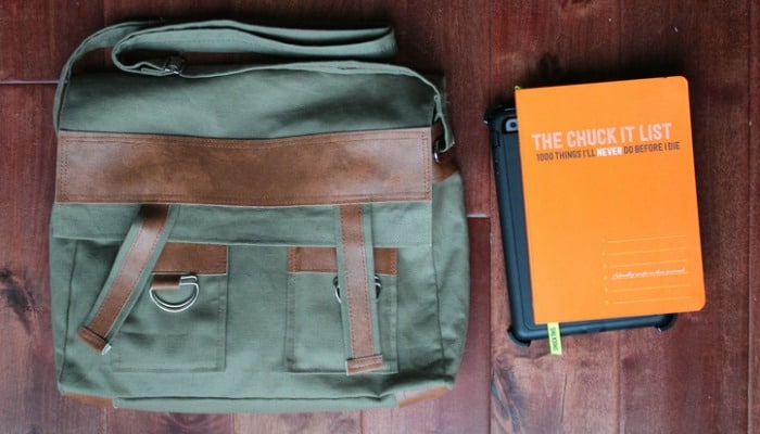 man satchel bag pattern