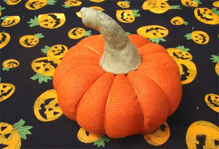Image for DIY Fabric Pumpkins. Free Pattern & Tutorial