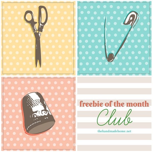 sewing tools printable art