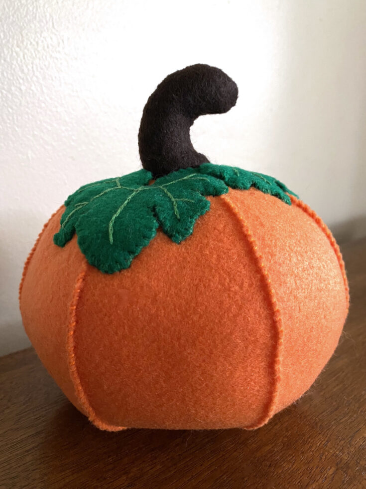 Image for DIY Felt Pumpkin