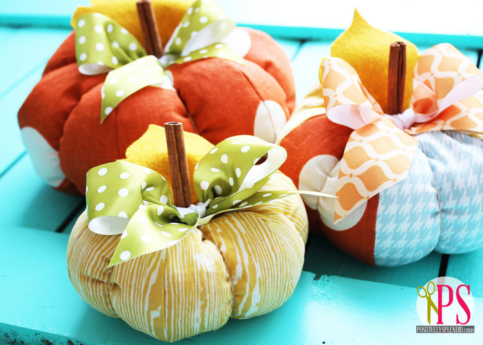 Image for DIY Fabric Pumpkins (Free Pattern!)