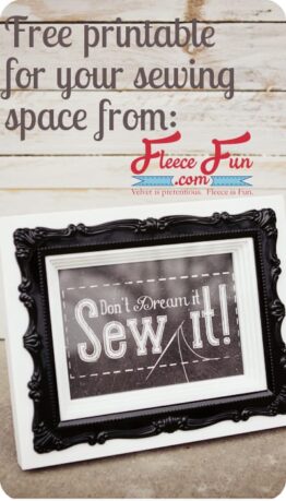 Free Printable Sewing Art Designs to Decorate Your Sewing Room