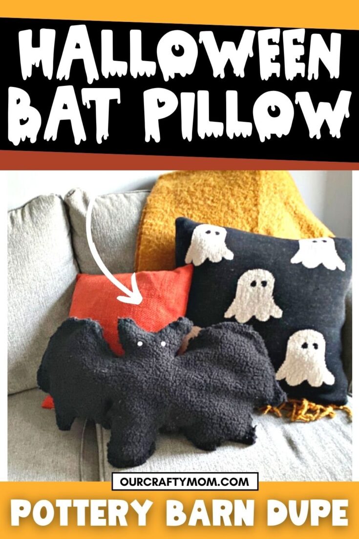 Image for Easy DIY Bat Pillow (No Pattern Needed!)