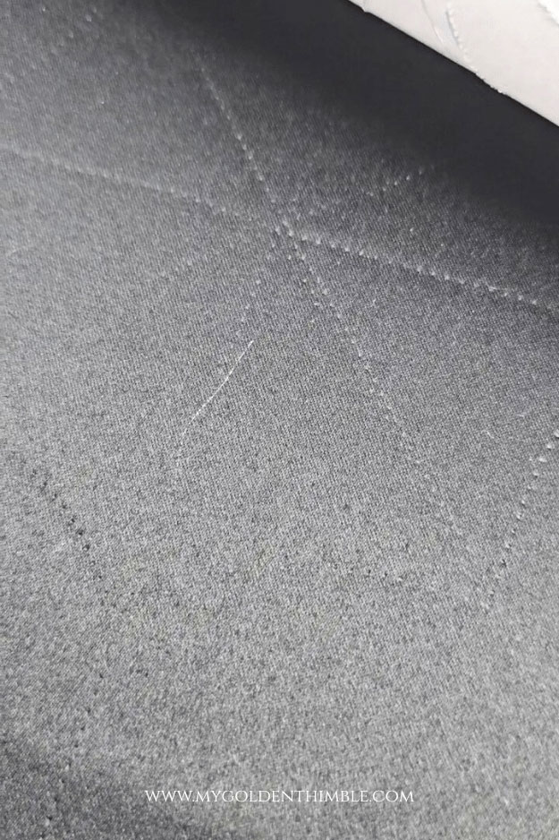 pinwheel marking paper and fabric