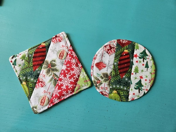 Image for Scrappy Quilted Coasters – Two Styles