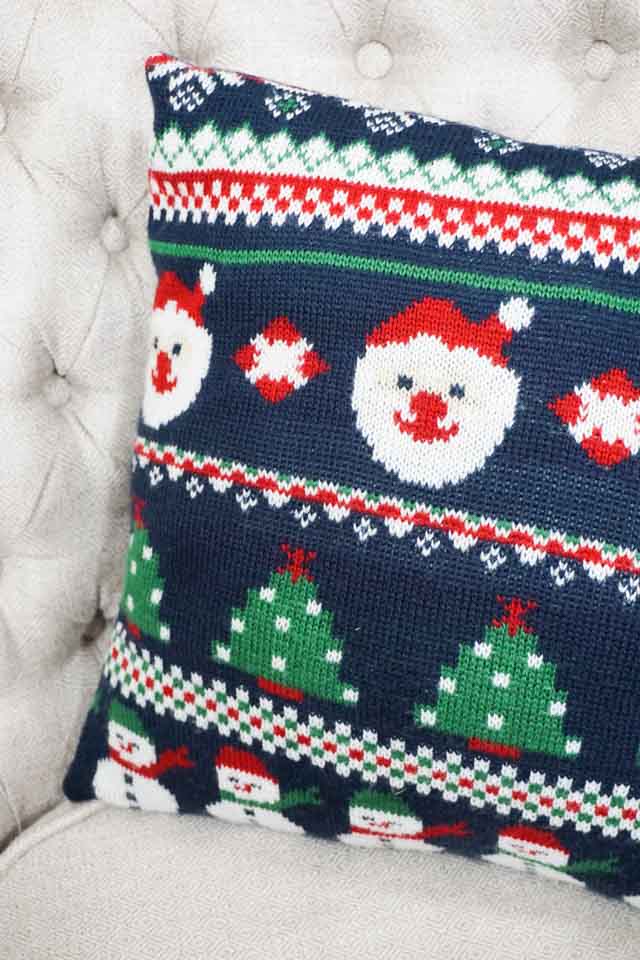 Image for DIY Christmas Sweater Pillow
