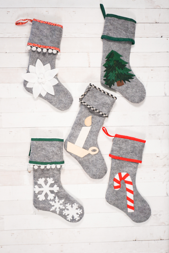 Image for DIY Felt Stocking with a Free Sewing Pattern