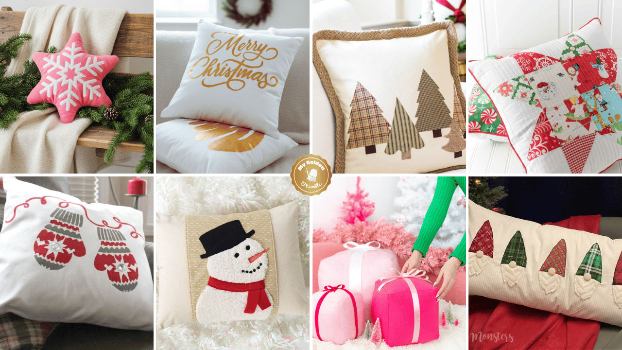 Christmas Pillows DIY