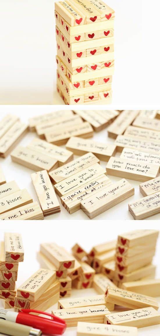 Image for Jenga Love & Dare Game