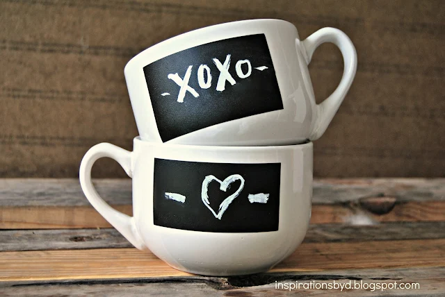 two cups of coffee with inscription