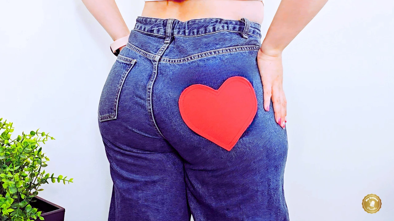 how to sew a heart pocket