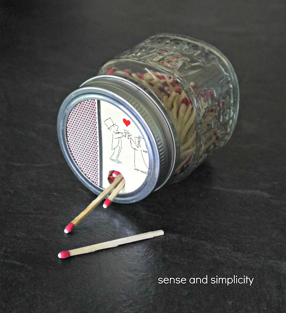 jar of matches