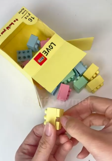 legos made out of paper