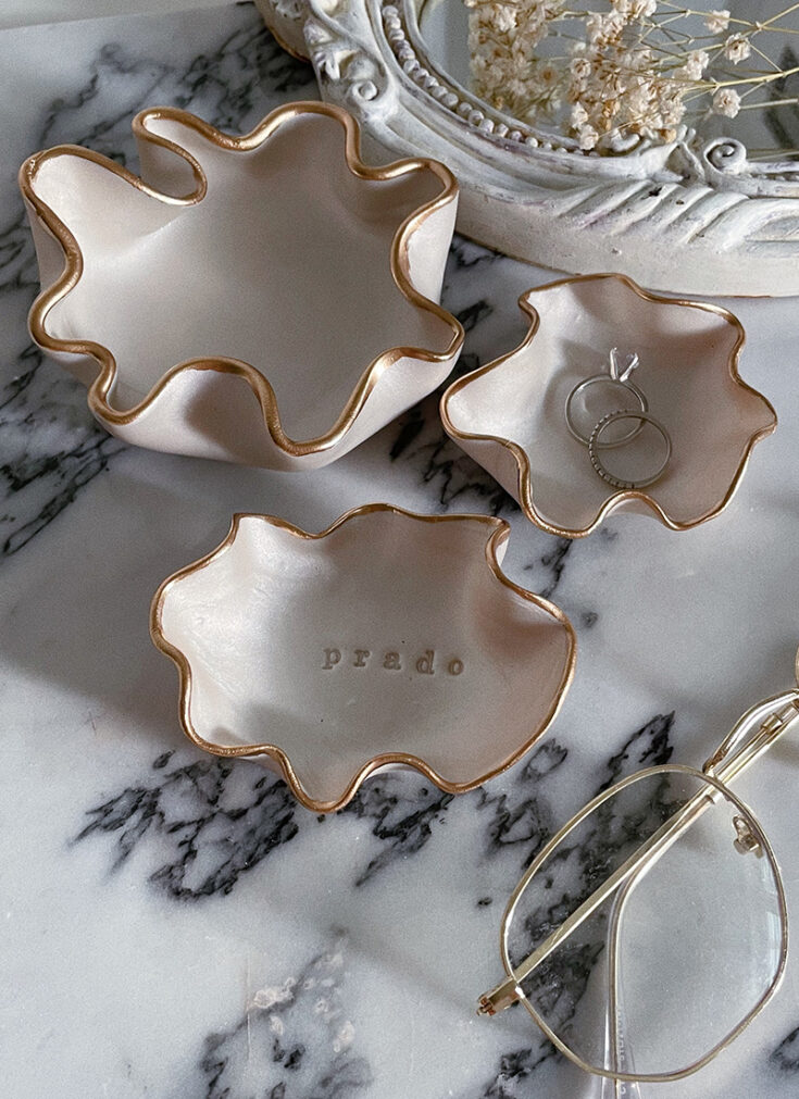 Image for DIY Wavy Clay Trinket Dish