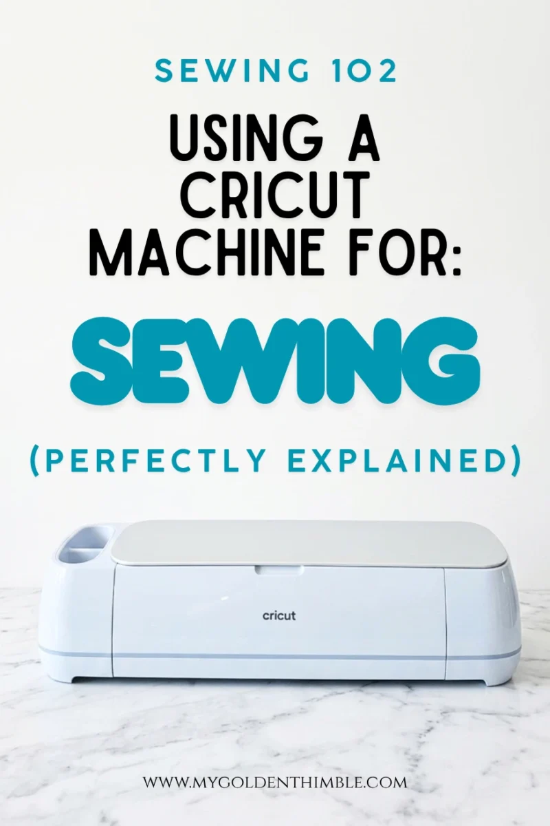 using cricut for sewing guide