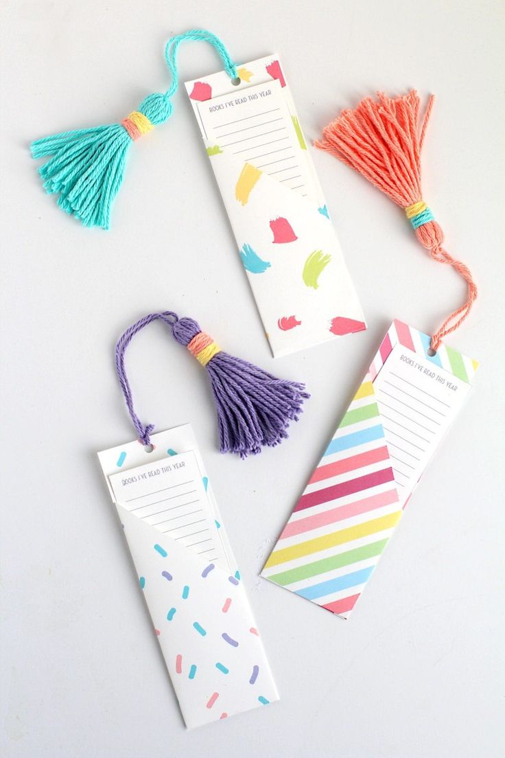 bookmarker made with paper