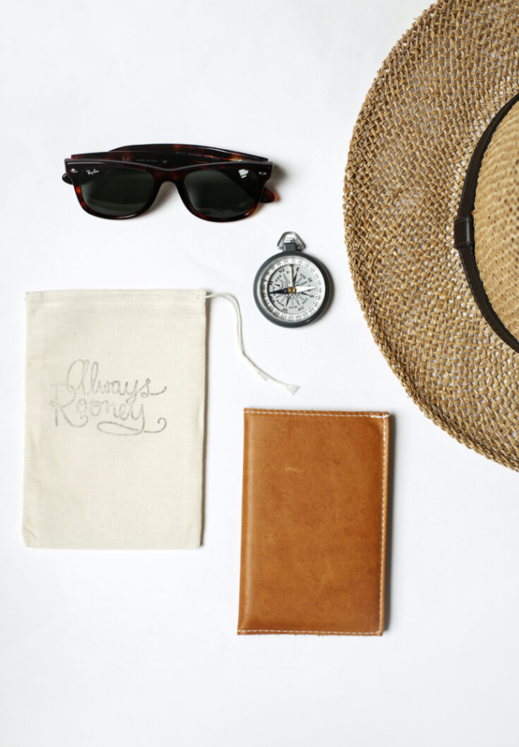 Image for Always Rooney Leather Travel Wallet