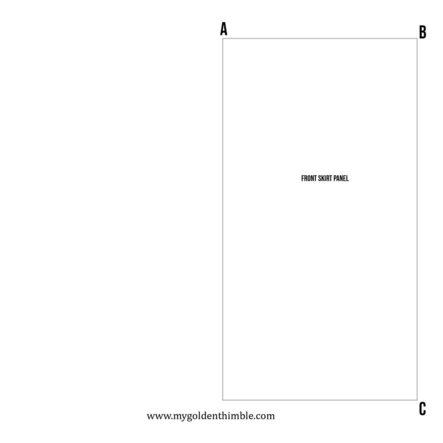 How To Draft A Basic Skirt Block Pattern Step-By-Step