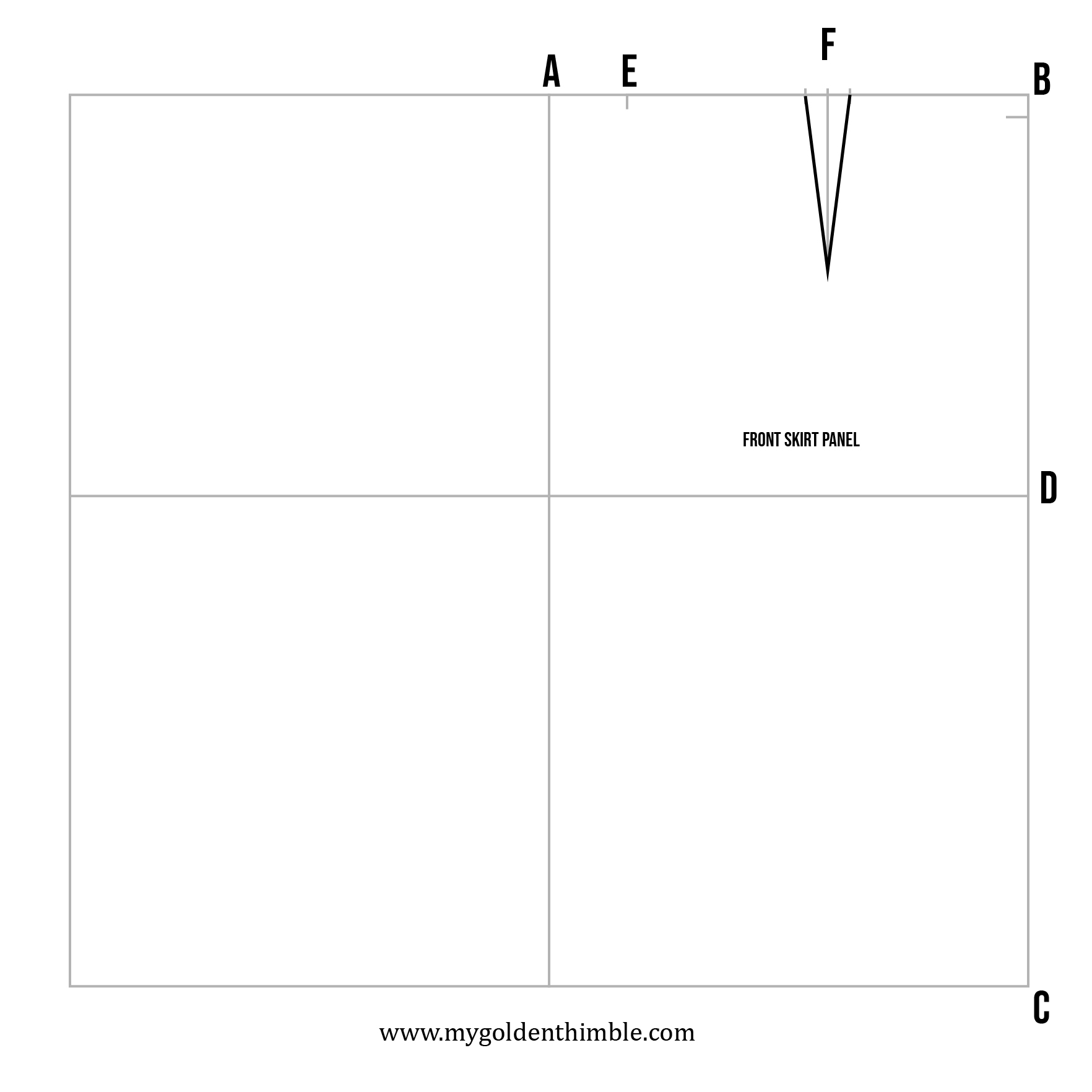 How To Draft A Basic Skirt Block Pattern Step-By-Step