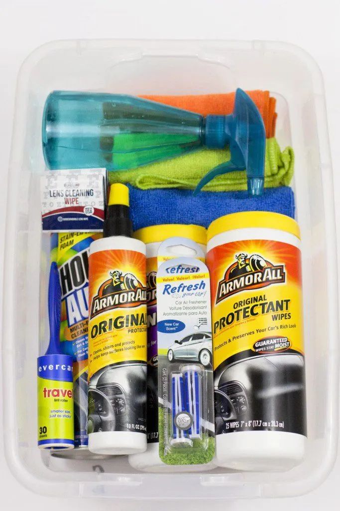 Image for Quick Organizing Tip: Create A Car Cleaning Kit