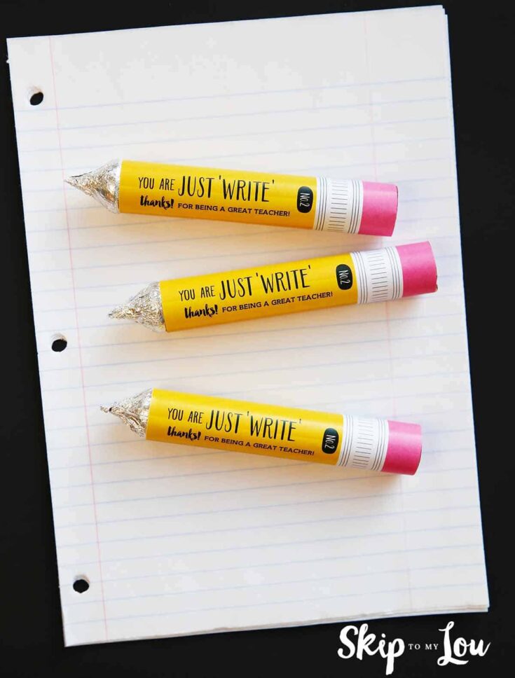 candy shaped like pencils