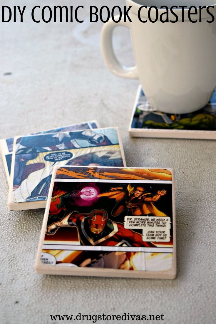 Image for DIY Comic Book Coasters