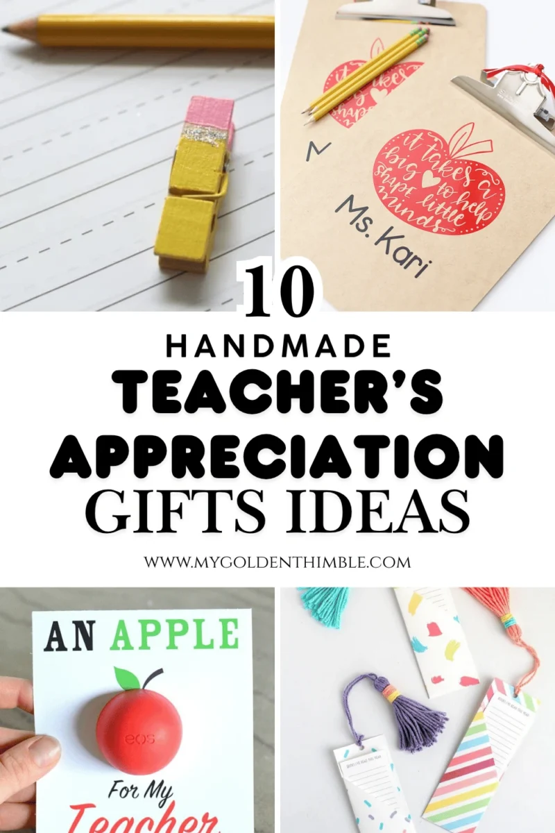 DIY teacher appreciation gifts