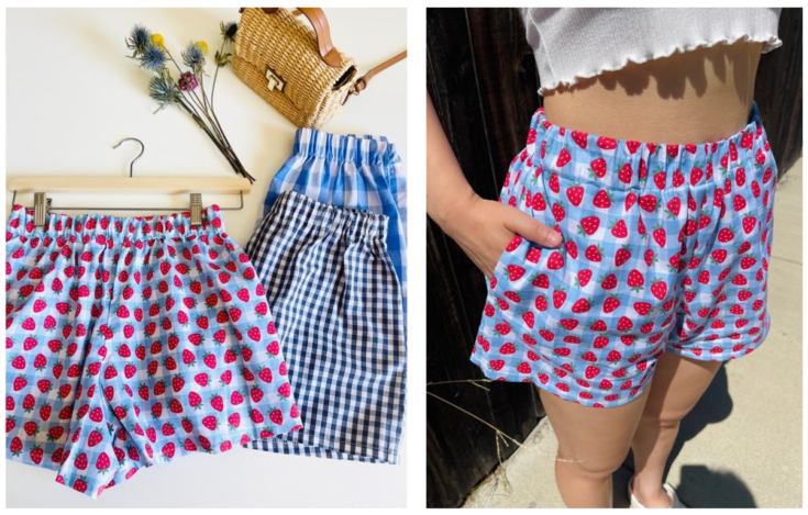 short sewing patterns
