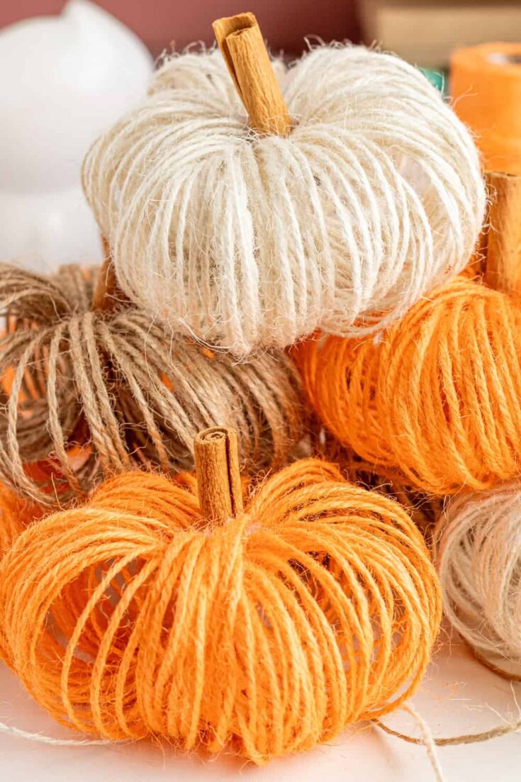 Image for DIY Twine Pumpkins Make Simple And Beautiful Fall Decor