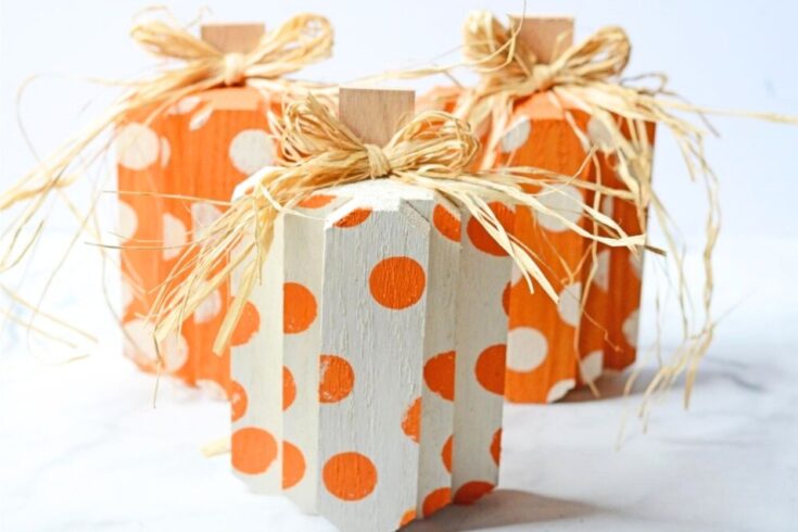 Image for Wood Pumpkins DIY