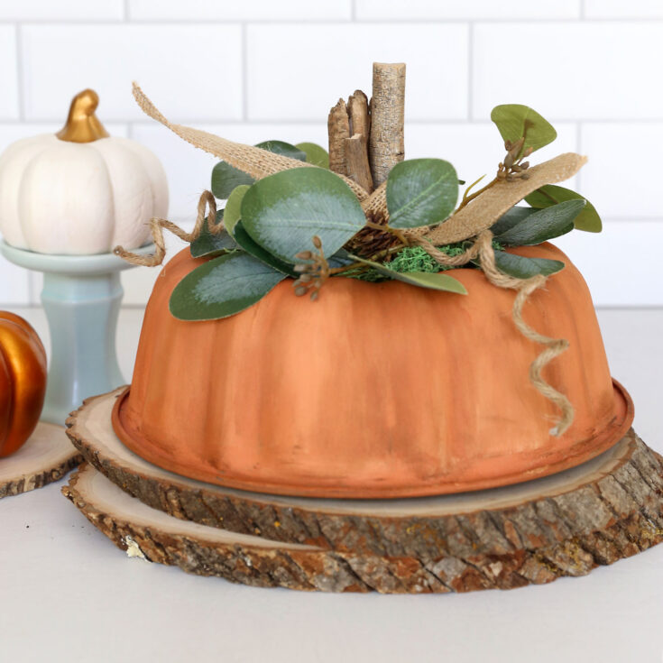 Image for Bundt Pan Pumpkin Craft