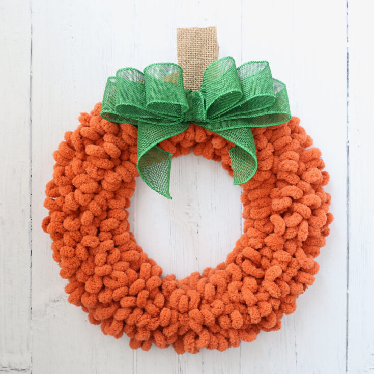 Image for Easy DIY Pumpkin Wreath
